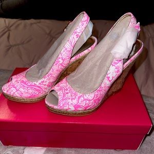 Lilly Pulitzer Krisie Wedge NWT